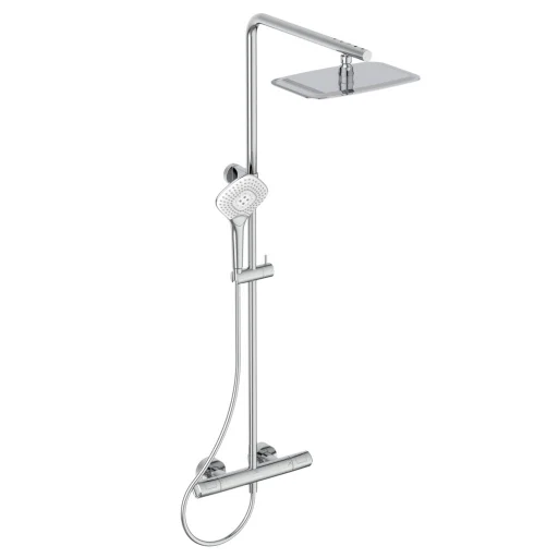 Ideal Standard Ceratherm T100 Idealrain Flex dusjsystem, krom