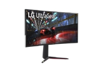 LG UltraGear 38GN950-B - LED-skærm - kurvet - 38 (37.5 til at se) - 3840 x 1600 UWQHD @ 144 Hz - Nano-IPS - 450 cd/m² - 1000:1 - HDR™ 600 - 1 ms - 2xHDMI, DisplayPort- højtalere