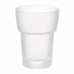 Smedbo L349 Tannglass Løst Frostet Glass