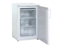 Scandomestic SFS 112 W - Fryser - stående - bredde: 54.5 cm - dybde: 56.6 cm - højde: 84.5 cm - 90 liter - Klasse E - hvid