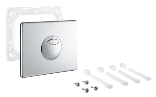 GROHE SKØTEDEKKPLATE + TRYKK KNAPP