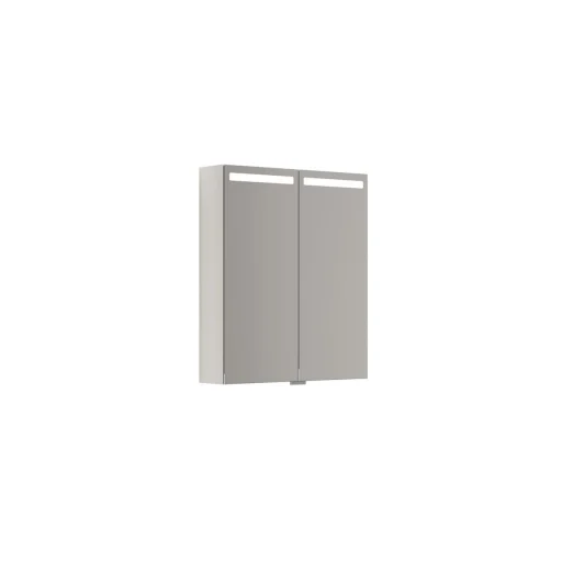 Dansani Mido Speilskap m/Lys 60x70,4 cm, Matt hvit