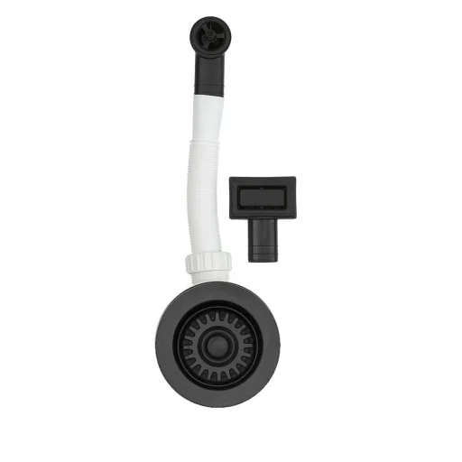 Lavabo universalt avløpssett, sort