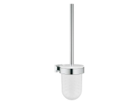 GROHE Essentials, Toiletbørste & holder, Krom, Glas, Metal