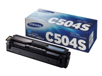 Samsung CLT-C504S - Cyan - original - tonerpatron - for CLP-415N, 415NW CLX-4195FN, 4195FW, 4195N Xpress C1810W, C1860FW