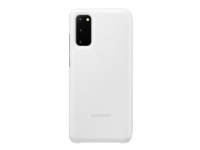 Samsung LED View Cover EF-NG980 - Flipomslag til mobiltelefon - hvid - for Galaxy S20, S20 5G