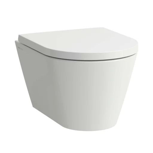 Kartell Laufen vegghengt toalett, kompakt, rimless, rengjøringsvennlig, hvit