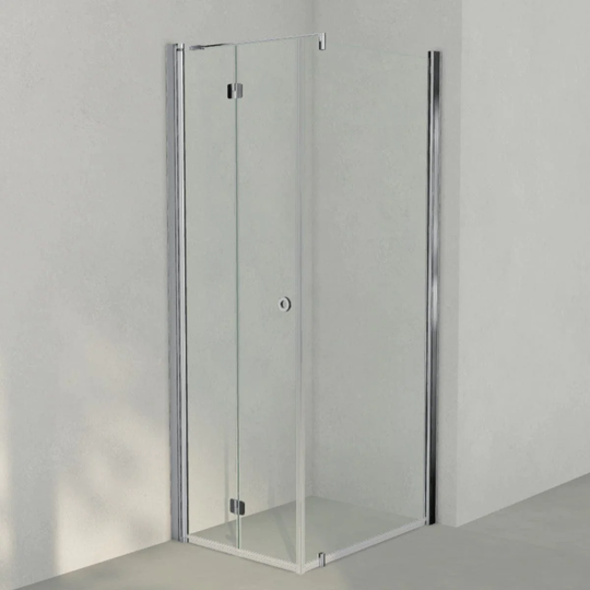 INR Iconic Nordic Rooms Dusjhjørne Linc 13 Flex Original Krom / 70x90cm Venstre Hengslet