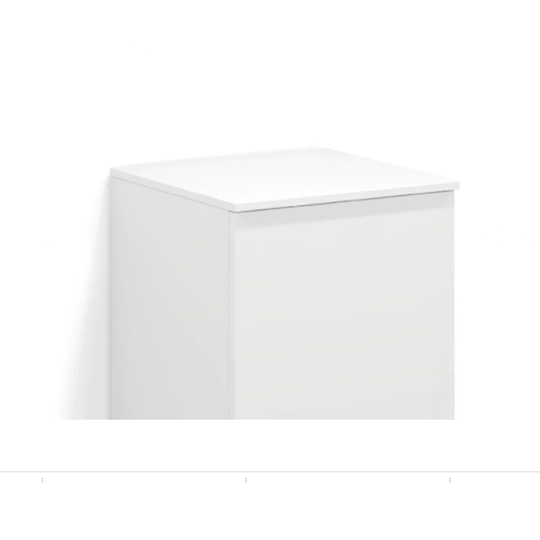 Svedbergs Høyskap Toppskive B35xd35cm Hvit Matt