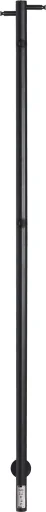 Kriss Uno Plus håndkletørker 1480x30 mm, matt sort