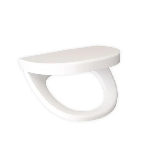 Cassøe Spring toalettsete m/soft close & quick release, hvit