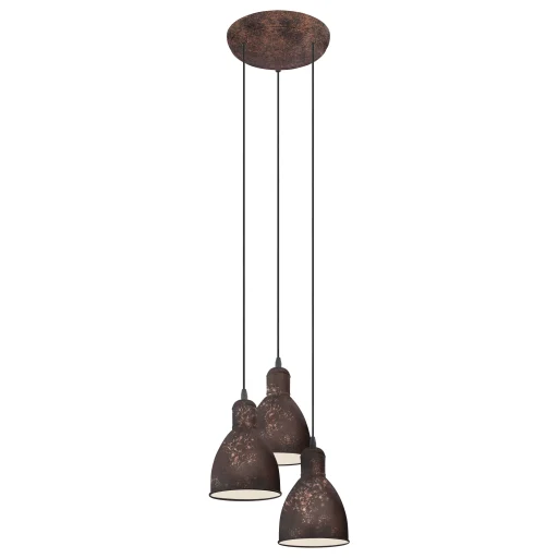Eglo Priddy 3 x Pendel, Kobber
