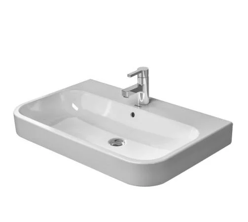 Duravit Happy D.2 Servant m/Tapphull & Overløp - 100x50,5 cm
