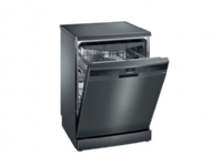 Siemens iQ300 SN23EC14CE - Opvaskemaskine - Wi-Fi - Niche - bredde: 60 cm - dybde: 57 cm - højde: 81.5 cm - sort rustfrit stål