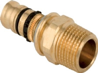 Geberit Mepla overgang med udvendigt gevind d=32 mm R=1 1/4