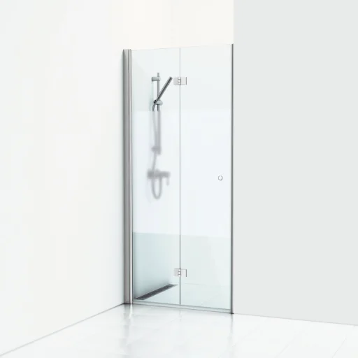 Svedbergs Skoga foldenisje 90 cm, halvfrostet glass/blank alu