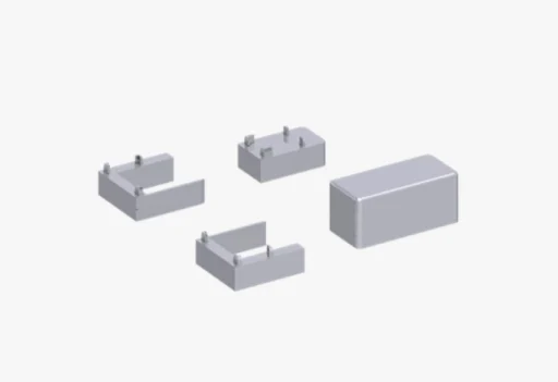 Dansani Match Avstandsstykker 2x6 mm til justering av ujevnt gulv, Krom