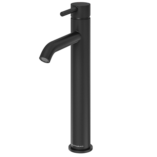 Vikingbad Veni Høy Servantbatteri H327mm Svart Matt