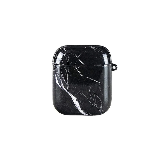 Beskyttelsesetui til AirPods, Sort Marmor