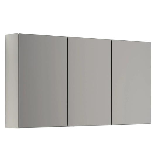 Dansani Mido+ Select Speilskap 3 Dører Uten Lamper B120xh64cm Hvit Matt / 120cm