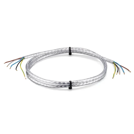 Keyline SP350Z Strømkabel 5-pins sølv DALI