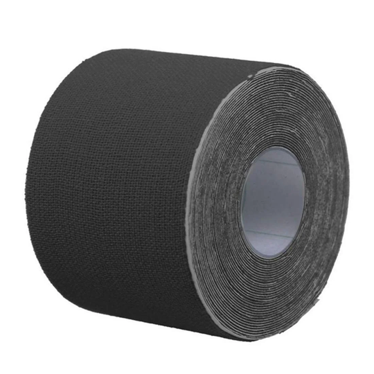 Brysttape, 5 m - Sort