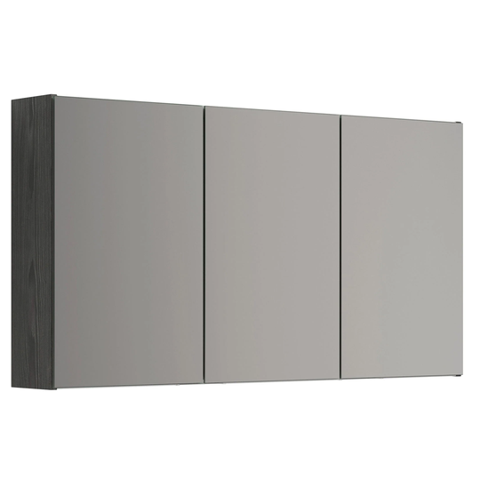 Dansani Mido+ Select Speilskap 3 Dører Uten Lamper B120xh64cm Pine Grey / 120cm