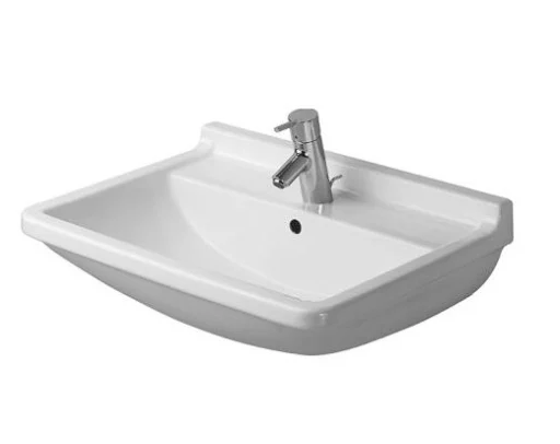 Duravit Starck 3 Servant m/Tapphull & Overløp - 60x45 cm