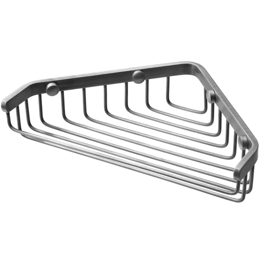 Tapwell Ta156 Såpekurv Hjørne Vegghengt Brushed Black Chrome