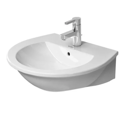 Duravit Darling New Servant m/Tapphull & Overløp - 55x48 cm