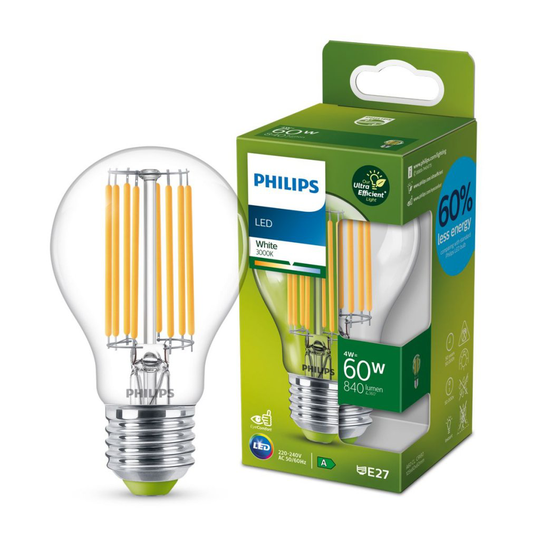 E27 4W LED Normal Clear