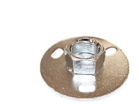 Geberit montageflange 70mm, 1/2mf, stål, galvaniseret
