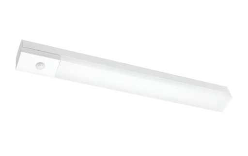 Speilarmatur Prelude Square 2700K, PIR Sensor, hvit