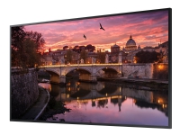 Samsung QB85R-B - 85 Diagonal klasse (84.5 til at se) - QBR-B Series LED-bagbelyst LCD paneldisplay - digital skiltning - 4K UHD (2160p) 3840 x 2160 - Edge LED BLU - sort