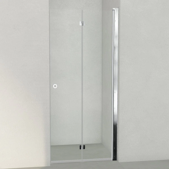INR Iconic Nordic Rooms Dusjnisje Linc 2 Flex - Klart Glass Krom / 90cm Høyre Hengslet