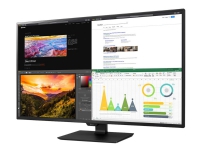 LG 43UN700-B - LED-skærm - 43 (42.51 til at se) - 3840 x 2160 4K @ 60 Hz - AH-IPS - 400 cd/m² - 1000:1 - HDR10 - 5 ms - 4xHDMI, DisplayPort, USB-C - mat sort