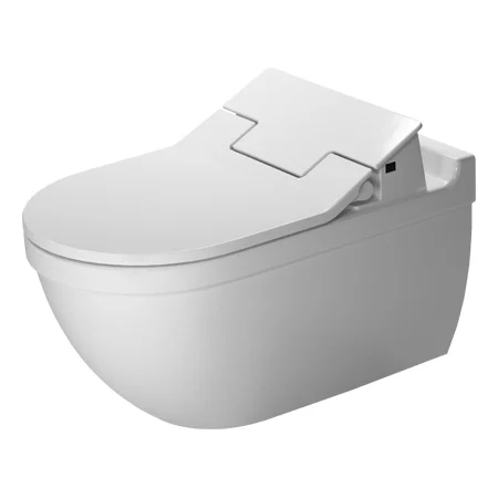 Duravit Starck 3 vegghengende toalett med HygieneGlaze, skjult montering, til SensoWash, hvit