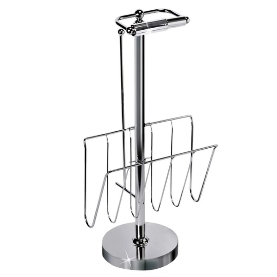 Tatkraft, Stanley - Toiletrulleholder med Avisholder