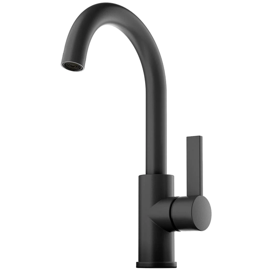 Tapwell Arm078 Servantbatteri H328mm - Ikke til Benkeplate Svart Matt