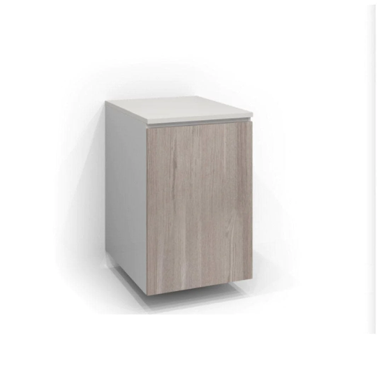 Svedbergs Dør til Veggskap+Benkeskap for Vaskerom Blond eik / 50cm