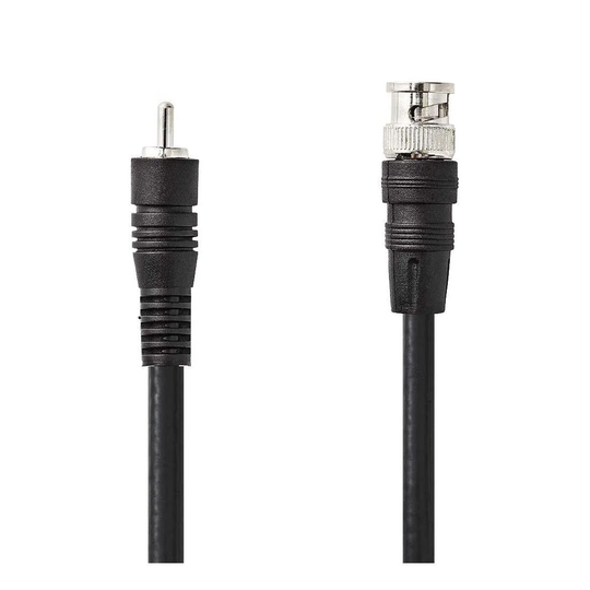 AV-kabel, BNC til RCA - 2 m