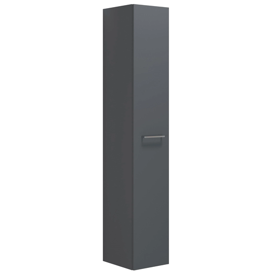 Dansani Mido+ Høyskap 1 dør B30-40xd35xh172,8cm Grå Matt / 30cm Venstre