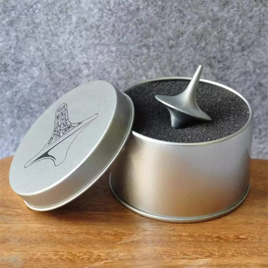Spinning Top og Terning i Metalæske - Inception