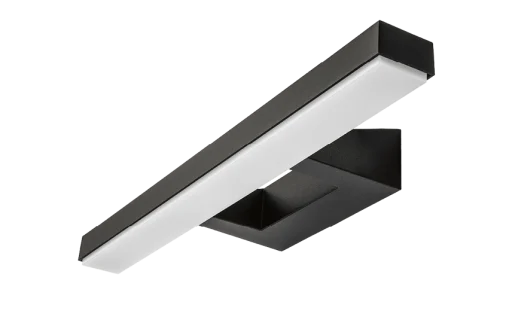 Veggarmatur View LED 16W 4000K, sort