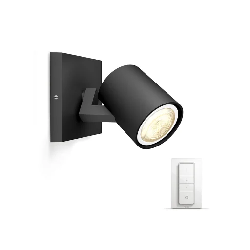 Philips Hue Runner spot inkl. lysdimmer, sort