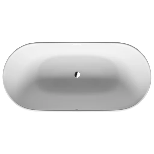 Duravit Luv badekar, 180x85 cm, frittstående, hvit