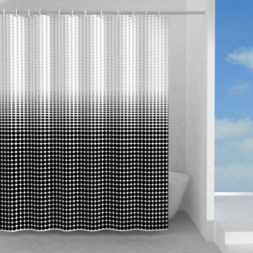 Hefe Illusion dusjforheng 120x200 cm