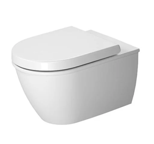 Duravit Darling New vegghengt toalett m/skjult montering & WonderGliss, hvit