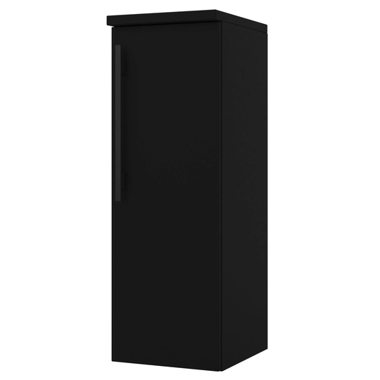 Linn Bad Ingrid Smal Sideskap (Kommode) Svart Matt / 30cm 1 dør