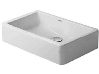 Duravit 0455600000, Top-monteret vask, Keramisk, Hvid, 600 mm